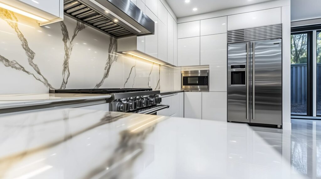 Modern Kitchen Renovation in Vancouver with Energy Efficient Appliances 
